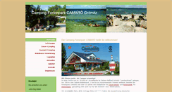 Desktop Screenshot of camping-ferienpark-camaro-groemitz.de